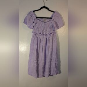 Lavender Kids Casual Dress